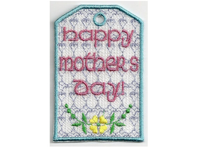 2009 FSL Mothers Day Bookmarkers Embroidery Machine Design
