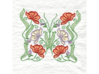 Butterfly Fantasy Embroidery Machine Design