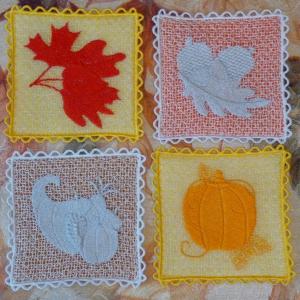 FSL Thanksgiving Lace Embroidery Machine Design