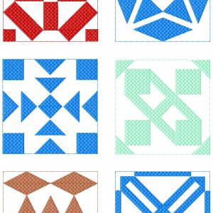 Favorite Quilt Blocks-4 Embroidery Machine Design