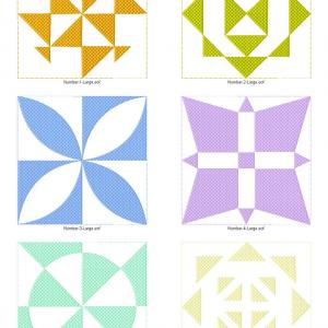 Favorite Quilt Blocks Embroidery Machine Design