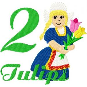 Funny Numbers Set Embroidery Machine Design