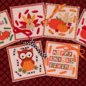 Lace Up Thanksgiving I T H Embroidery Machine Design