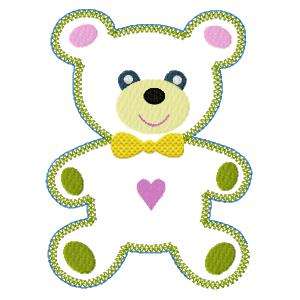 Loveable Bears Embroidery Machine Design