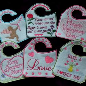 Valentine Door Hangers Embroidery Machine Design