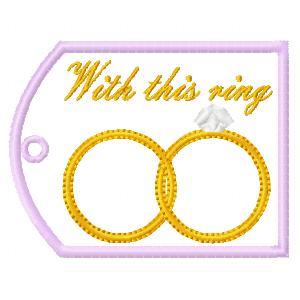 Wedding Gift Card Holders Embroidery Machine Design