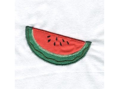 Applique Fruit Embroidery Machine Design