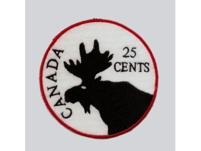 Canada Coasters and Patches Embroidery Machine Design