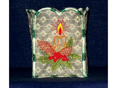 Candle Reflectors 1 Embroidery Machine Design