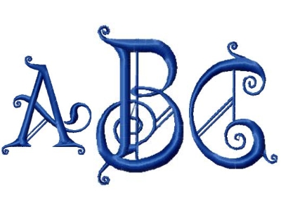 DD Kingdom Alphabet Machine Embroidery Designs