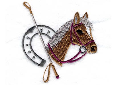 Equestrian Style Designs Embroidery Machine Design