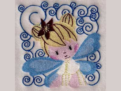 Fairy Blocks Embroidery Machine Design