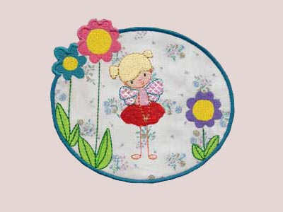 Fairy Scenes Embroidery Machine Design
