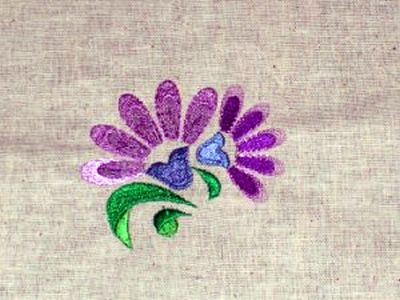 Fantasy Florals Embroidery Machine Design