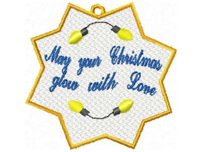 FSL Christmas Ornaments Embroidery Machine Design