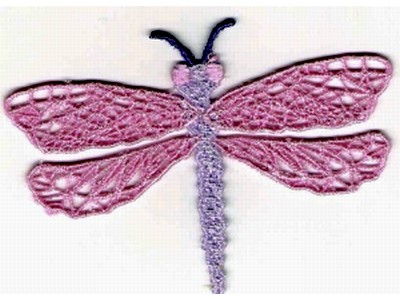 FSL Dragonflies Embroidery Machine Design