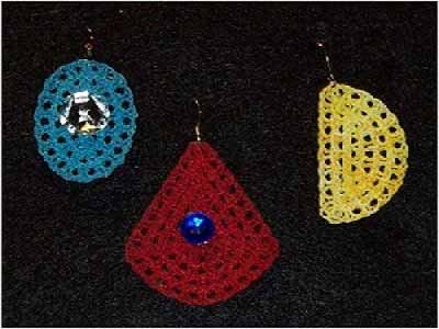 FSL Fun Loopy Earrings Embroidery Machine Design