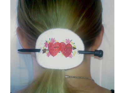 In The Hoop Pony Tail Covers Embroidery Machine Design