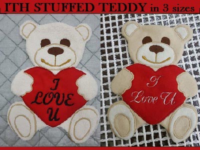 In The Hoop Stuffed Teddy