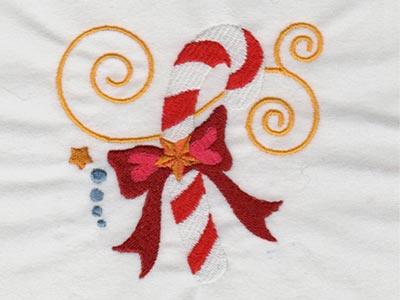 Jacobean Christmas 2 Embroidery Machine Design