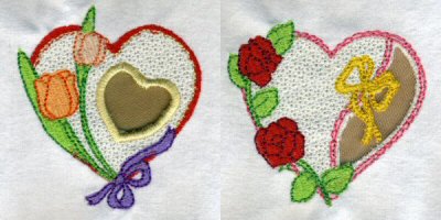 Mothers Day Faux Cutwork Hearts