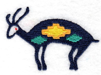 Native Cave Art Embroidery Machine Design