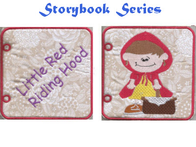 Red Riding Hood Embroidery Machine Design