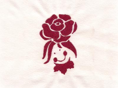 Rose Girls Embroidery Machine Design