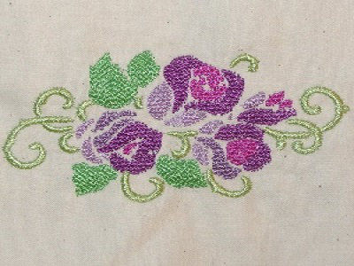 Roses for You Embroidery Machine Design