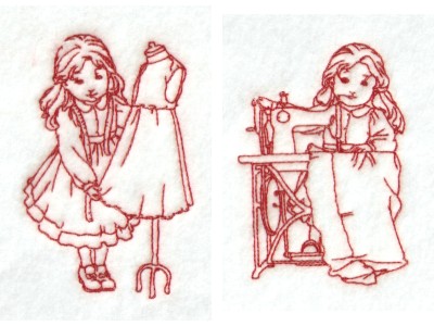 RW Ashley Sewing Embroidery Machine Design