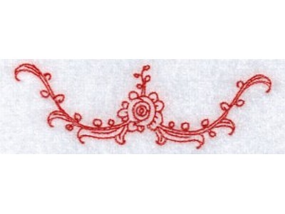 RW Floral Monogram Set 2 Embroidery Machine Design