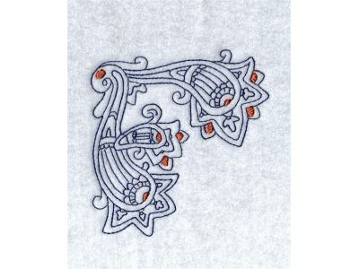 RW Paisleys Embroidery Machine Design