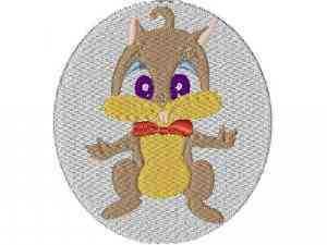 Squirrel Patches Machine Embroidery Designs