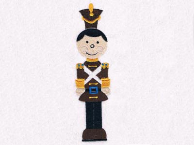 Toy Soldiers Embroidery Machine Design