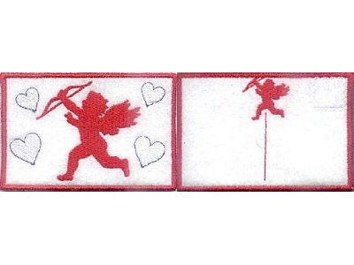 Valentines Day Post Cards Embroidery Machine Design