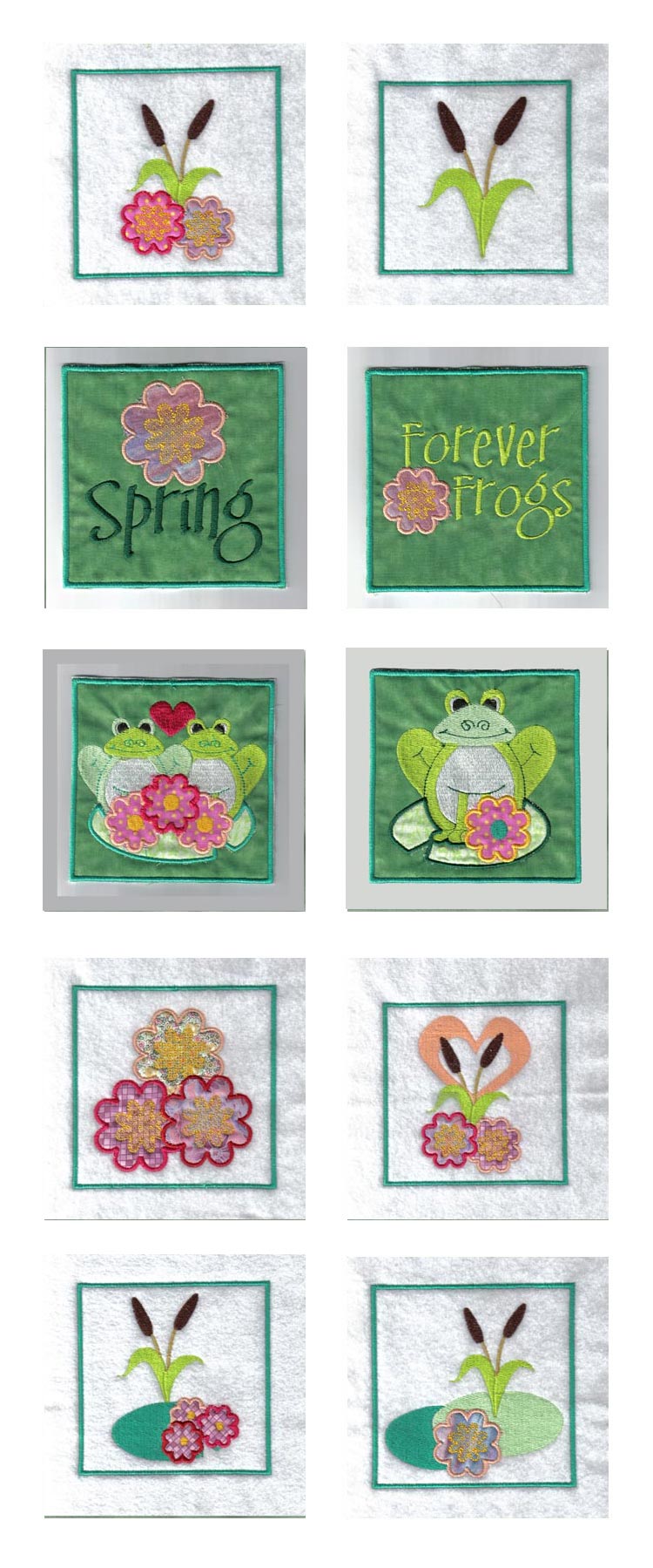 Frog Windsock Embroidery Machine Design Details