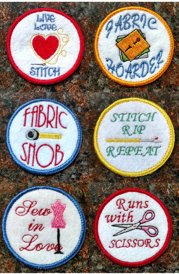 Merit Badges Embroidery Machine Design Details