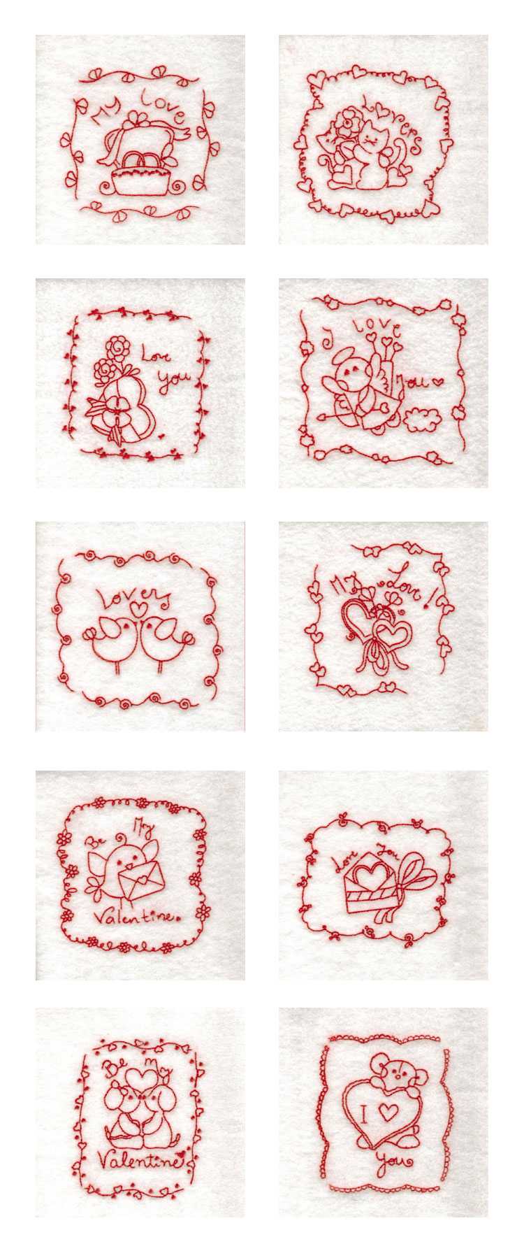 RW Valentine Blocks Embroidery Machine Design Details