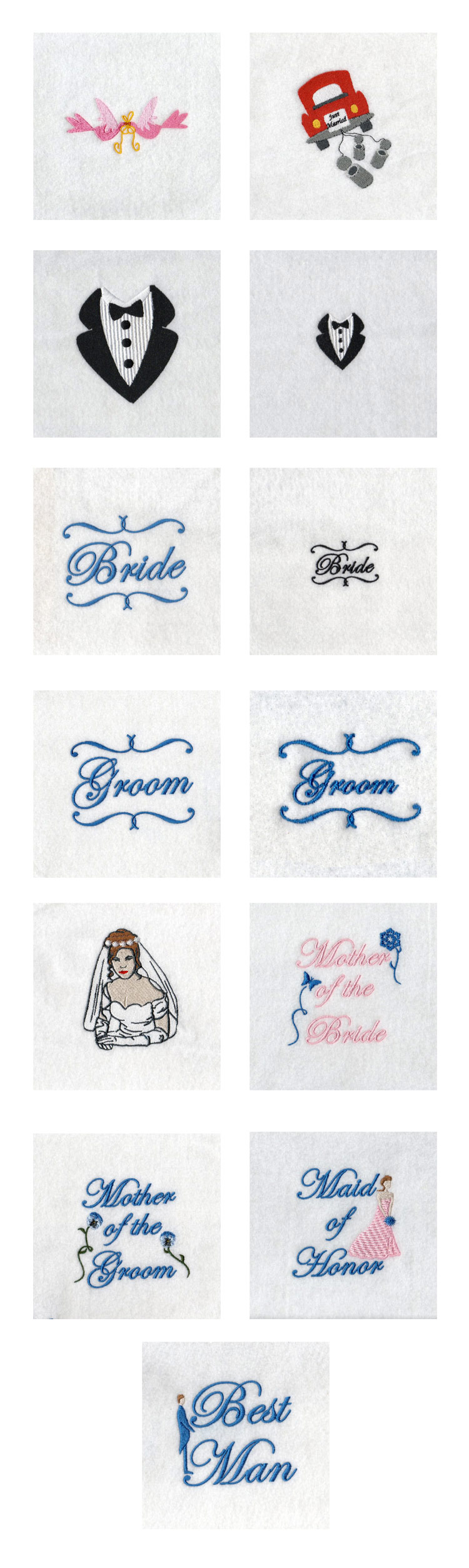 Wedding Embroidery Machine Design Details