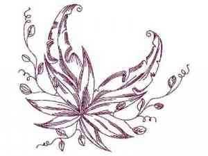 Floral Fantasy Embroidery Machine Design