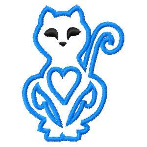 Appli Cats Embroidery Machine Design