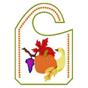 Autumn Door Hangers Embroidery Machine Design