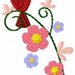 Birds-n-Blooms Embroidery Machine Design