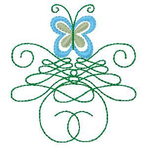 Butterfly Flourishes