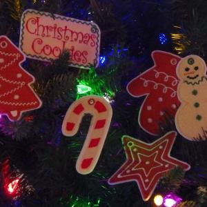 Christmas Cookie Ornaments Embroidery Machine Design