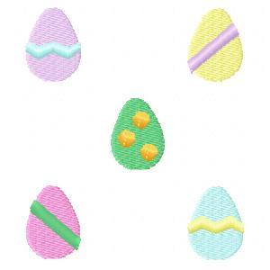Easter Bunny Tic Tac Toe Embroidery Machine Design