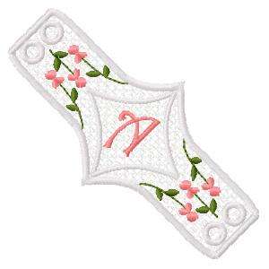 FSL Filled- Napkin Rings- I T H Embroidery Machine Design