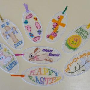 FSL Easter Bookmarks Embroidery Machine Design