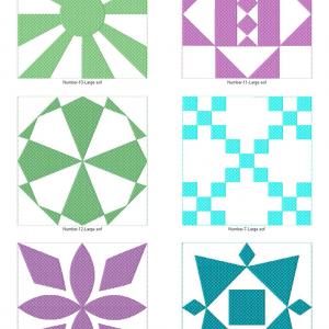 Favorite Quilt Blocks-2 Embroidery Machine Design