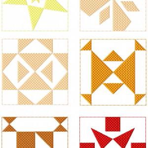Favorite Quilt Blocks-3 Embroidery Machine Design